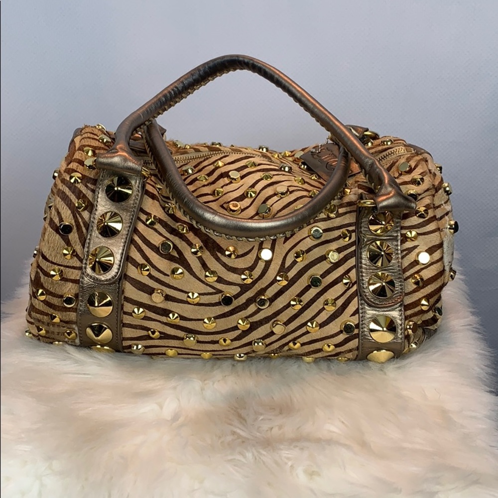 Zigi SoHo Studd Muffin Animal Print Purse